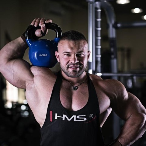 KNV28 KETTLEBELL POKRYTY WINYLEM 28.0 KG HMS KNV28 KETTLEBELL POKRYTY WINYLEM 28.0 KG HMS
