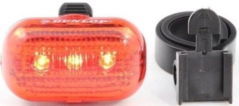 ZESTAW LAMP ROWEROWYCH LED PRZÓD + TYŁ DUNLOP ZESTAW LAMP ROWEROWYCH LED PRZÓD + TYŁ DUNLOP