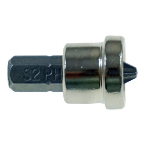 BIT końcówka do wkrętów płyt G/K z ogranicznikiem stopem PH2 S2 10 szt magnes BIT końcówka do wkrętów płyt G/K z ogranicznikiem stopem PH2 S2 10 szt magnes