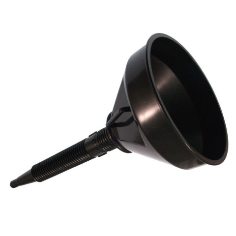Lejek do paliwa benzyny oleju cieczy giętki z sitkiem 16,5 cm Lejek do paliwa benzyny oleju cieczy giętki z sitkiem 16,5 cm
