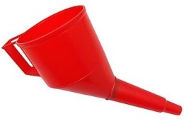 Lejek do paliwa benzyny oleju cieczy skośny z sitkiem HEAVY DUTY 12cm