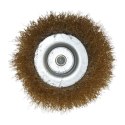 Szczotka druciana doczołowa fi 6mm 100mm do wiertarki