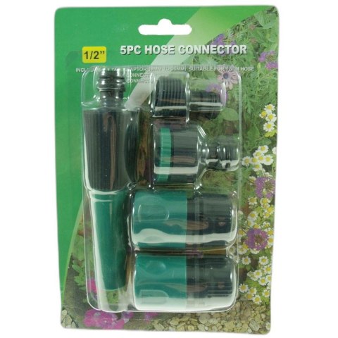 KOŃCÓWKI DO WĘŻA OGRODOWEGO 1/2'' 5X KOŃCÓWKI DO WĘŻA OGRODOWEGO 1/2'' 5X