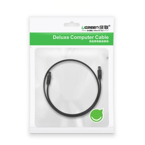 Kabel przewód płaski SATA 1.0-3.0 do 5Gb/s 0.5m - czarny Kabel przewód płaski SATA 1.0-3.0 do 5Gb/s 0.5m - czarny