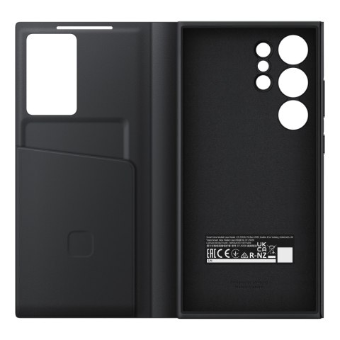 Oryginalne etui case Smart View Wallet z klapką do Samsung Galaxy S24 Ultra czarne Oryginalne etui case Smart View Wallet z klapką do Samsung Galaxy S24 Ultra czarne