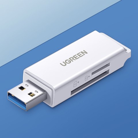 Przenośny czytnik kart TF/SD pod USB 3.0 czarny Przenośny czytnik kart TF/SD pod USB 3.0 czarny
