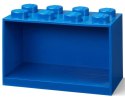 LEGO - Półka w kształcie klocka z ośmioma wypustkami - Niebieska