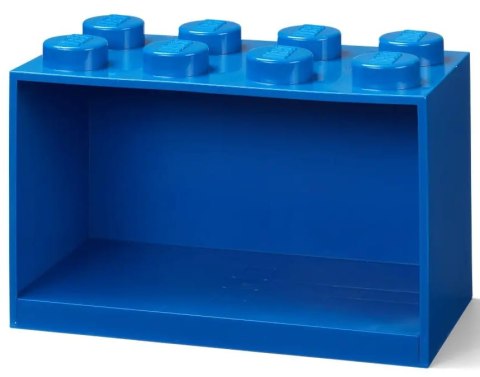 LEGO - Półka w kształcie klocka z ośmioma wypustkami - Niebieska LEGO - Półka w kształcie klocka z ośmioma wypustkami - Niebieska