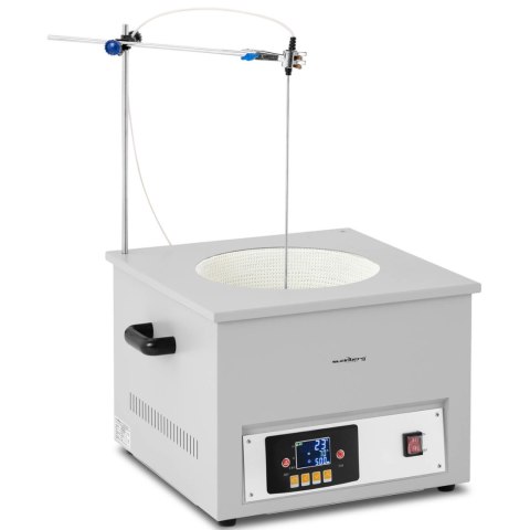 Płaszcz grzewczy laboratoryjny z mieszadłem magnetycznym + statyw 10 l 1800 obr./min 300 C Płaszcz grzewczy laboratoryjny z mieszadłem magnetycznym + statyw 10 l 1800 obr./min 300 C
