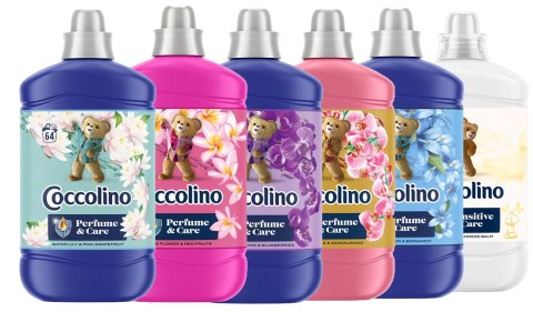 Zestaw 6 Płynów Coccolino Perfume&Care MIX 6 x 1600ml Zestaw 6 Płynów Coccolino Perfume&Care MIX 6 x 1600ml