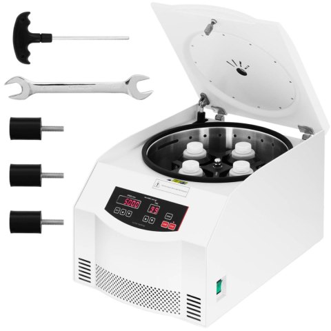 Profesjonalna wirówka laboratoryjna do osocza 4000 obr./min do 4 probówek 250 ml Profesjonalna wirówka laboratoryjna do osocza 4000 obr./min do 4 probówek 250 ml