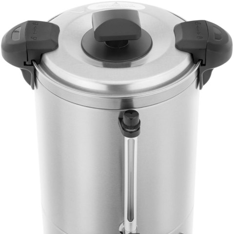Warnik podgrzewacz do wody z podwójnymi ściankami i ociekaczem 6.1 L 1500 W srebrny Warnik podgrzewacz do wody z podwójnymi ściankami i ociekaczem 6.1 L 1500 W srebrny