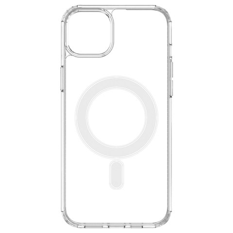 Żelowe elastyczne etui do iPhone 15 Plus magnetyczne z MagSafe przezroczyste Żelowe elastyczne etui do iPhone 15 Plus magnetyczne z MagSafe przezroczyste