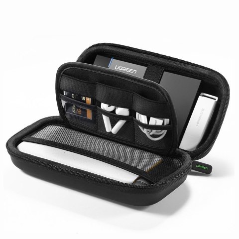 Etui pudełko na dysk twardy HDD i akcesoria GSM 18x9.5x5.5cm czarny Etui pudełko na dysk twardy HDD i akcesoria GSM 18x9.5x5.5cm czarny
