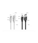Kabel przewód USB - USB-C 2A 1m czarny
