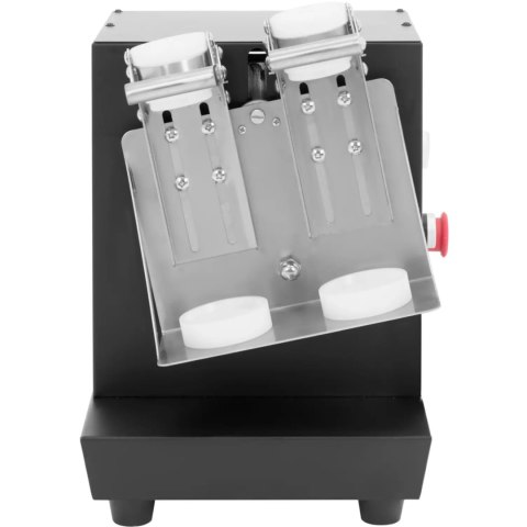 Koktajler shaker mikser barowy podwójny 2 x 0.75 l 240 obr./min - czarny Koktajler shaker mikser barowy podwójny 2 x 0.75 l 240 obr./min - czarny