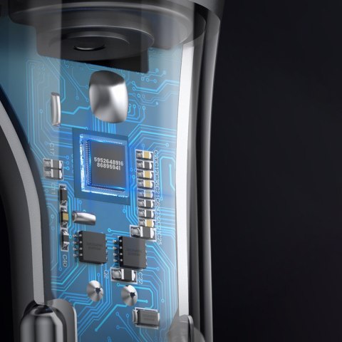 Ładowarka samochodowa USB-C / USB + gniazdo zapalniczki 12V - srebrny Ładowarka samochodowa USB-C / USB + gniazdo zapalniczki 12V - srebrny