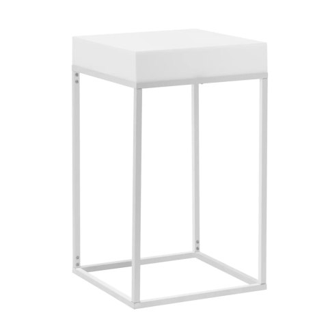 Stolik barowy klubowy kwadratowy podświetlany RGBW LED 60 x 60 x 106 cm Stolik barowy klubowy kwadratowy podświetlany RGBW LED 60 x 60 x 106 cm