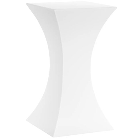 Stolik barowy klubowy kwadratowy podświetlany RGBW LED 60 x 60 x 110 cm Stolik barowy klubowy kwadratowy podświetlany RGBW LED 60 x 60 x 110 cm