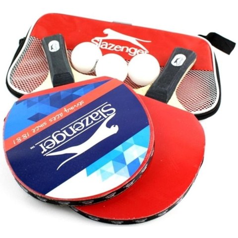 ZESTAW DO TENISA STOŁOWEGO SLAZENGER 6 ELEMENTÓW ZESTAW DO TENISA STOŁOWEGO SLAZENGER 6 ELEMENTÓW