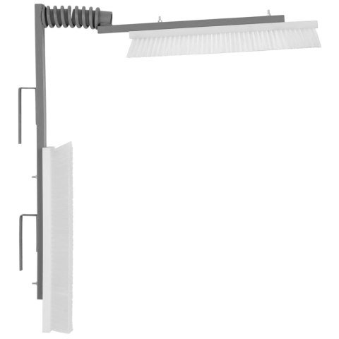 Czochradło szczotka dla krów bydła 2 głowice 50 x 10 cm Czochradło szczotka dla krów bydła 2 głowice 50 x 10 cm
