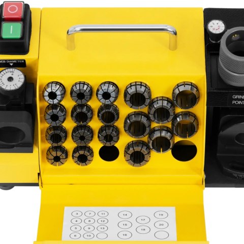 Ostrzałka szlifierka do wierteł śr. 3-20 mm ze ściernicą CBN elektryczna 150 W Ostrzałka szlifierka do wierteł śr. 3-20 mm ze ściernicą CBN elektryczna 150 W