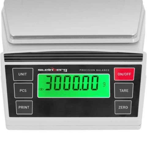 Waga laboratoryjna jubilerska precyzyjna LCD 0.2-3000g / 0.01 g Waga laboratoryjna jubilerska precyzyjna LCD 0.2-3000g / 0.01 g