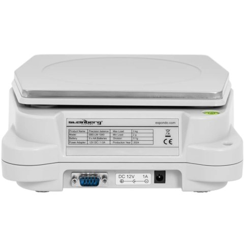 Waga laboratoryjna jubilerska precyzyjna LCD 2-3000g / 0.1 g Waga laboratoryjna jubilerska precyzyjna LCD 2-3000g / 0.1 g