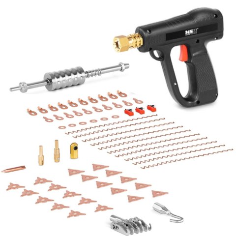 Pistolet do zgrzewarki blacharskiej spotter do usuwania wgnieceń - ZESTAW 66 el. Pistolet do zgrzewarki blacharskiej spotter do usuwania wgnieceń - ZESTAW 66 el.