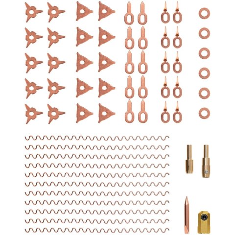 Pistolet do zgrzewarki blacharskiej spotter do usuwania wgnieceń - ZESTAW 66 el. Pistolet do zgrzewarki blacharskiej spotter do usuwania wgnieceń - ZESTAW 66 el.