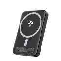Powerbank 5000mAh magnetyczny z ładowarką indukcyjną MagSafe biały