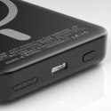 Powerbank 5000mAh magnetyczny z ładowarką indukcyjną MagSafe biały