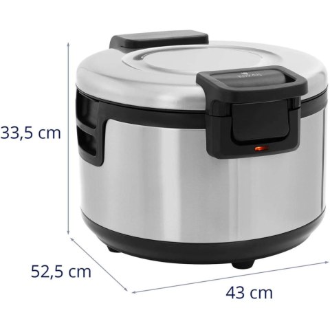 Podgrzewacz do ryżu elektryczny z nieprzywierającą powłoką 19 l 110 W Podgrzewacz do ryżu elektryczny z nieprzywierającą powłoką 19 l 110 W