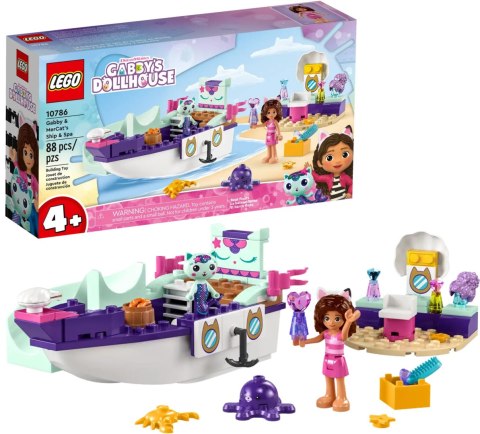 10786 - LEGO Koci domek Gabi - Statek i spa Gabi i Syrenkotki 10786 - LEGO Koci domek Gabi - Statek i spa Gabi i Syrenkotki