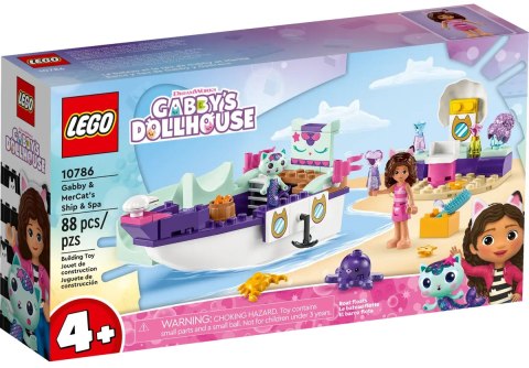 10786 - LEGO Koci domek Gabi - Statek i spa Gabi i Syrenkotki 10786 - LEGO Koci domek Gabi - Statek i spa Gabi i Syrenkotki