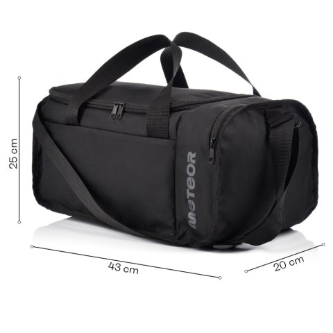 Torba fitness Meteor Nanuq 20 l czarny Torba fitness Meteor Nanuq 20 l czarny