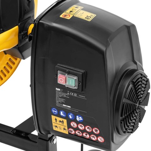Betoniarka mieszarka elektryczna stalowa 63 l 220 W Betoniarka mieszarka elektryczna stalowa 63 l 220 W
