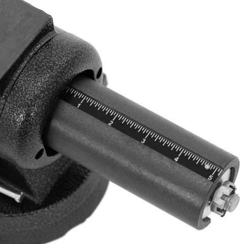 Imadło stołowe warsztatowe z żeliwa rozstaw 125 mm szer. 125 mm Imadło stołowe warsztatowe z żeliwa rozstaw 125 mm szer. 125 mm