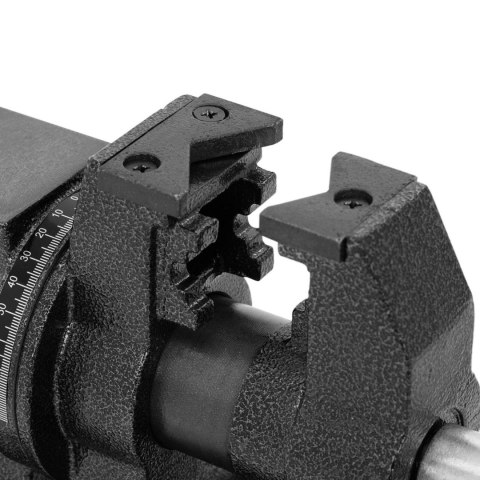 Imadło stołowe warsztatowe z żeliwa rozstaw 125 mm szer. 125 mm Imadło stołowe warsztatowe z żeliwa rozstaw 125 mm szer. 125 mm