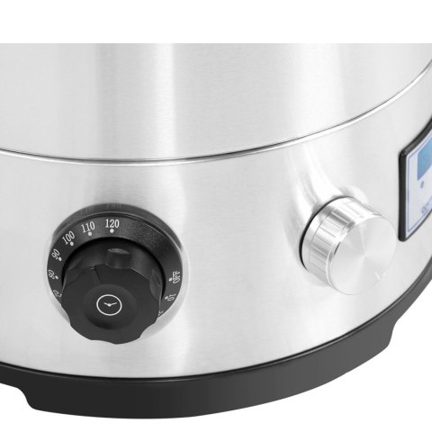 Kocioł warzelny zacierny do produkcji piwa z timerem ze stali nierdzewnej 30-110C LED 2500 W 30 l Kocioł warzelny zacierny do produkcji piwa z timerem ze stali nierdzewnej 30-110C LED 2500 W 30 l