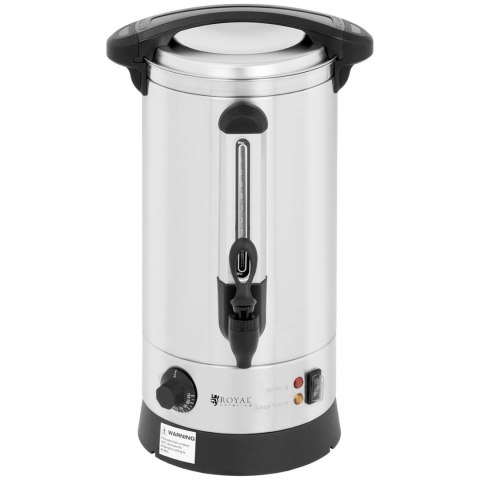 Warnik podgrzewacz do wody grzańca podwójne ścianki stalowy 8.7L 1500 W Warnik podgrzewacz do wody grzańca podwójne ścianki stalowy 8.7L 1500 W