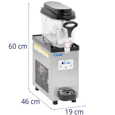 Granitor maszyna do napojów slush sorbetów LED 6 l 320 W Granitor maszyna do napojów slush sorbetów LED 6 l 320 W