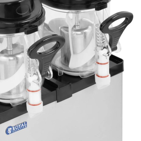 Granitor maszyna do napojów slush sorbetów podwójna LED 2 x 6 l 500 W Granitor maszyna do napojów slush sorbetów podwójna LED 2 x 6 l 500 W