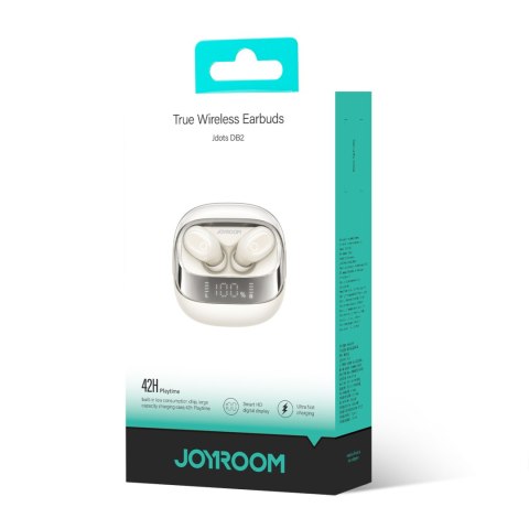 Słuchawki bezprzewodowe Bluetooth Jdots Series JR-DB2 biały Słuchawki bezprzewodowe Bluetooth Jdots Series JR-DB2 biały