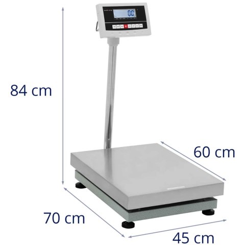 Waga platformowa magazynowa 45 x 60 cm 300 kg / 0.01 kg Waga platformowa magazynowa 45 x 60 cm 300 kg / 0.01 kg