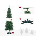 Choinka Sztuczna Jodła Wąska 294 Gałęzi 150 cm PAKO 830-195