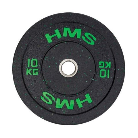 HTBR10 GREEN TALERZ OLIMPIJSKI BUMPER 10 KG HMS HTBR10 GREEN TALERZ OLIMPIJSKI BUMPER 10 KG HMS