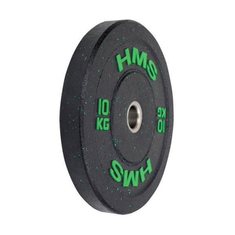 HTBR10 GREEN TALERZ OLIMPIJSKI BUMPER 10 KG HMS HTBR10 GREEN TALERZ OLIMPIJSKI BUMPER 10 KG HMS