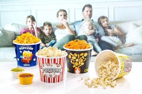 Popcorn Box 2,2 lt fi 17x15cm Popcorn Box 2,2 lt fi 17x15cm