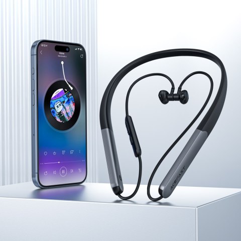 Słuchawki bezprzewodowe douszne redukcja szumów ENC + kabel USB-C czarne Słuchawki bezprzewodowe douszne redukcja szumów ENC + kabel USB-C czarne
